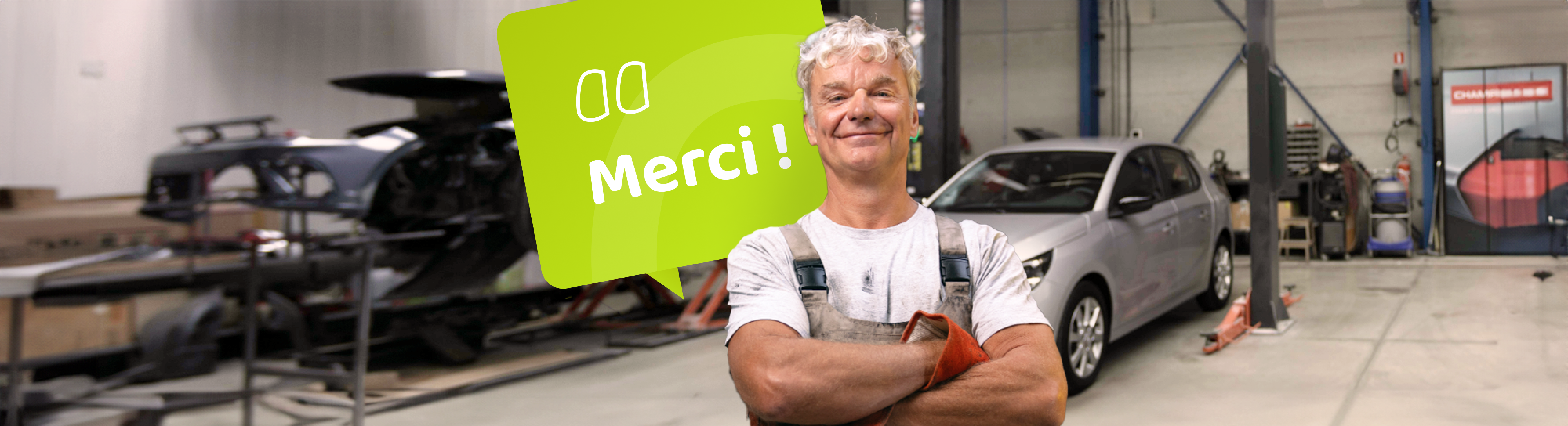 Image - Merci ! Garagist dans son atelier